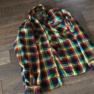 DIXXON KUSH FLANNEL SIZE MEDIUM